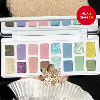 Bảng Phấn Mắt K-Pop 16 Màu - Trang Điểm Hàn Quốc Tự Nhiên & Tươi