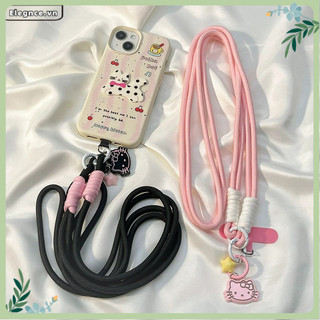 【Elevn】Dây đeo chéo điện thoại Star Kitty hình cô gái dễ thương