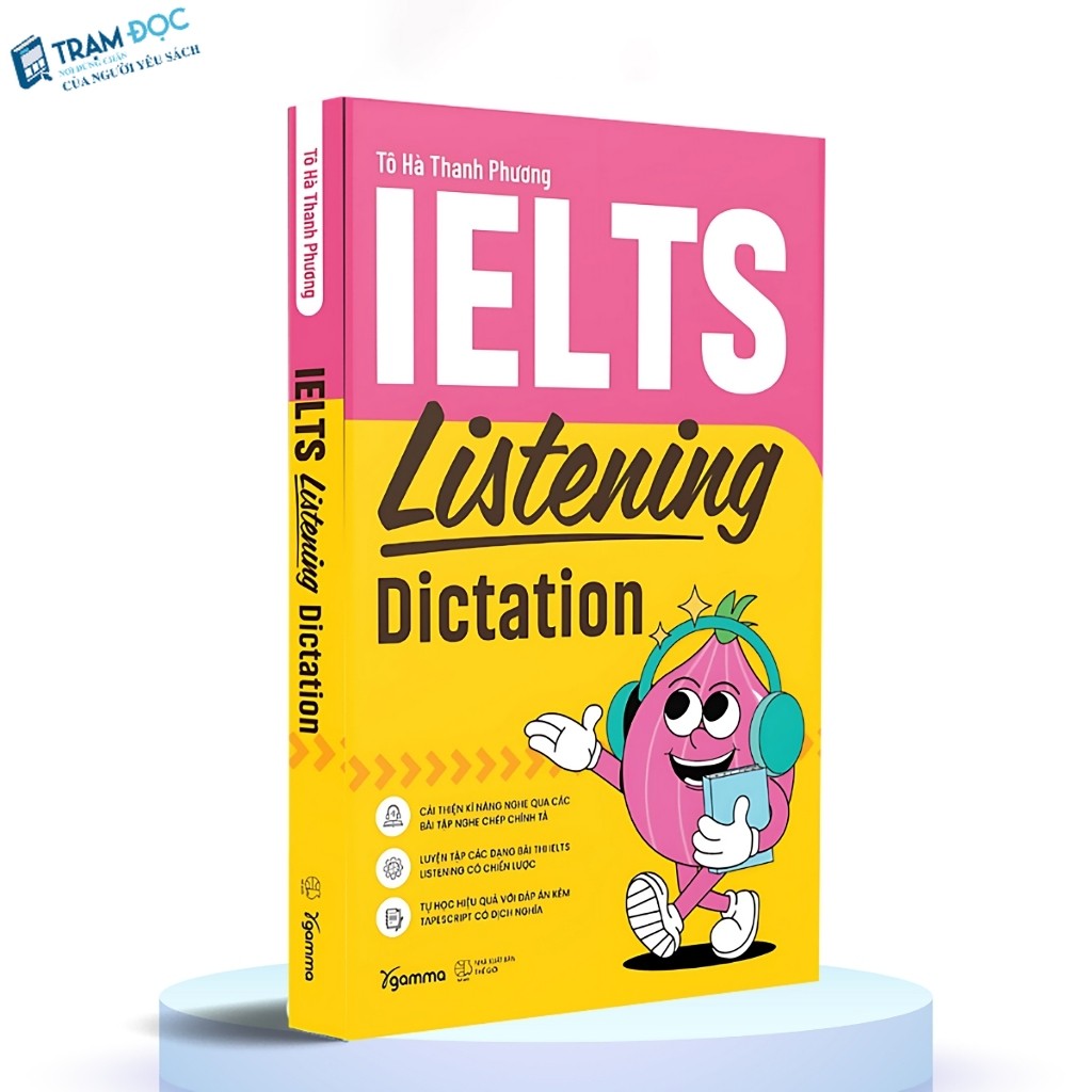 Sách - IELTS Listening Dictation (Bản quyền)