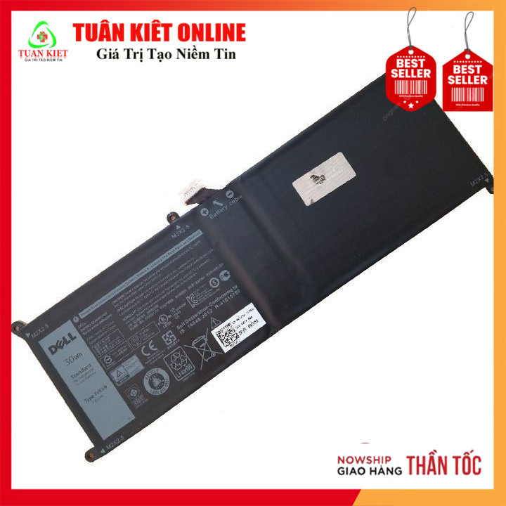 Pin laptop Dell XPS 12 9250, Latitude 12 7275 - 7VKV9 (ZIN)