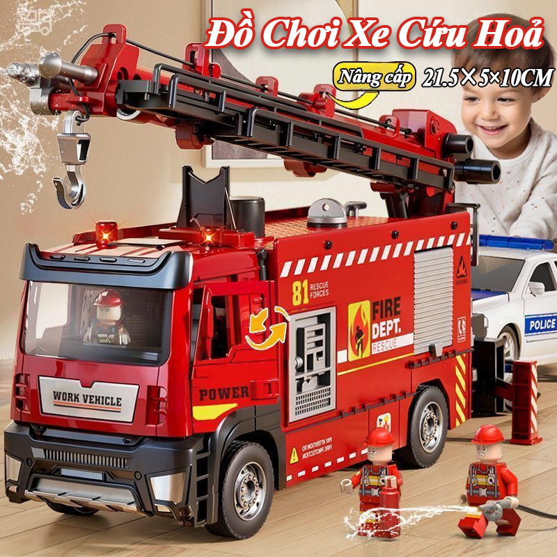 Gợi ý các mẫu ô tô cứu hoả cho bé cực chất