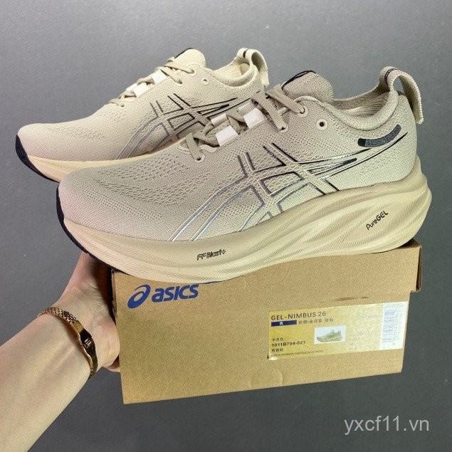 Giày chạy bộ Cloudy Nimbus Nimbus 26, chống sốc nhẹ, Unisex.