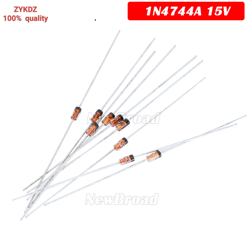 Chip chính hãng ICIC100 CÁI 1W 15V 1N4744A 1N4744 DO-41 Zener diode
