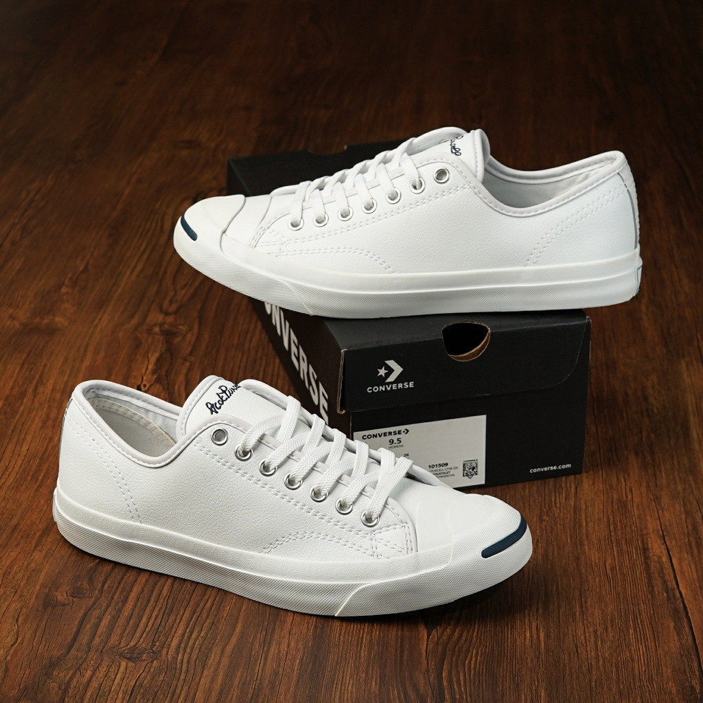 Giày Converse Jack Purcell màu trắng chính hãng, giày Converse từ Việt Nam