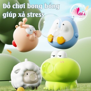  Đồ Chơi Bóp Tay Mềm Mại Thổi Bong Bóng Nhiều Mẫu Xinh Yêu Giảm Stress Giải Tỏa Căng Thẳng 