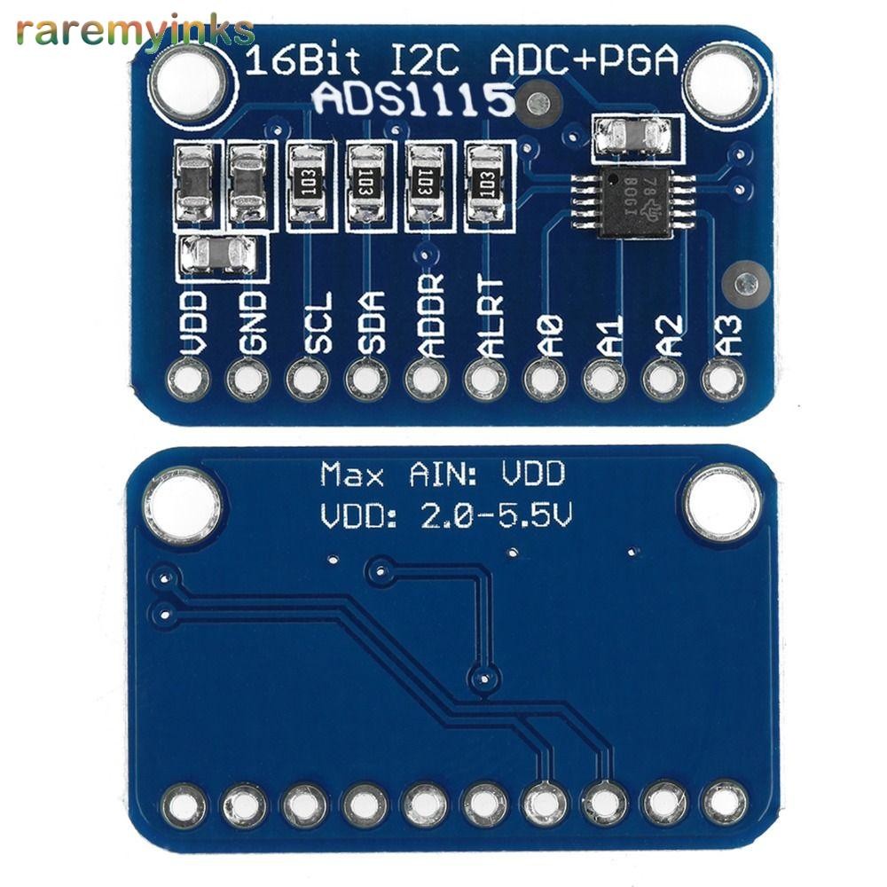 Mô-đun analog sang kỹ thuật số RAREM, Bảng phát triển 4 kênh đầu vào ADS1115, Giao diện I2C công suấ