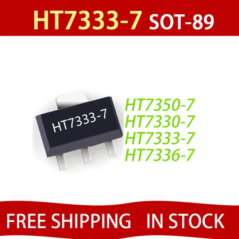 5 Chiếc HT7330-7 HT7333-7 HT7336-7 HT7350-7 3SOT89 chip Linh Kiện Điện Tử Mạch Tích Hợp Điện Áp