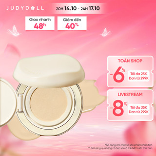 JUDYDOLL Phấn nước Moisturizing Cushion Foundation Dưỡng ẩm Tự nhiên Không cakey 14g