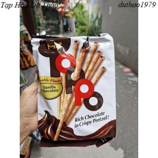 Bánh que socola Toppo Túi 132g (11g x 12 pack)