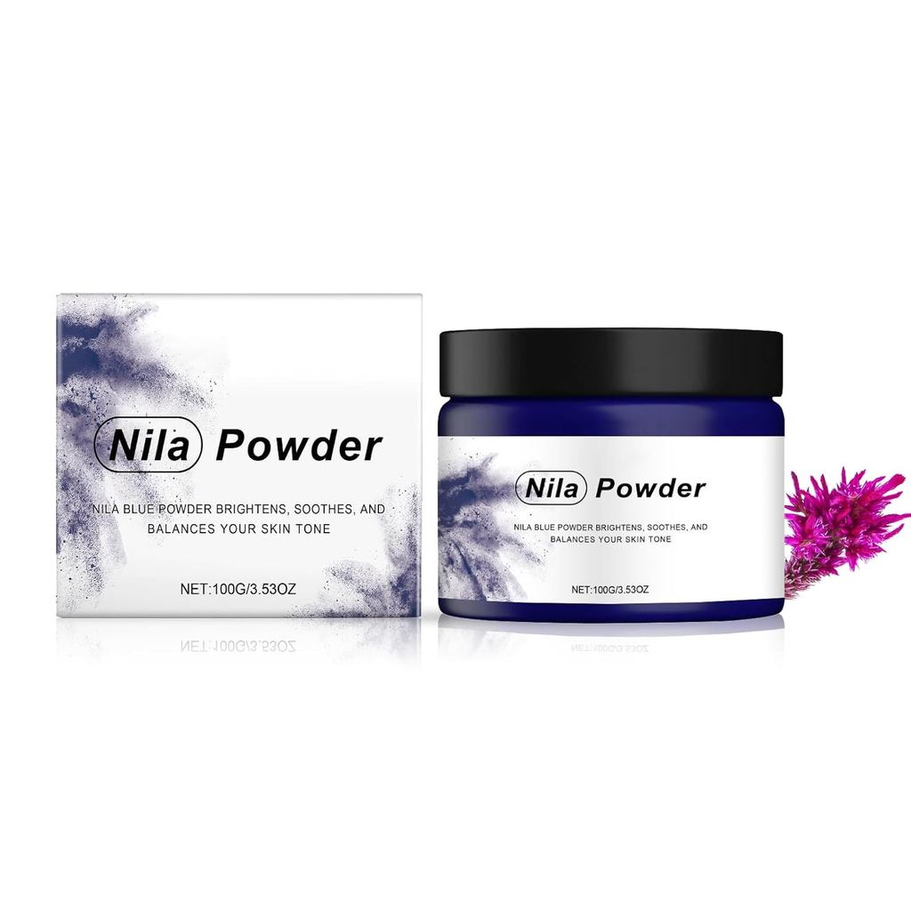 100g Bột Nila, Mặt nạ bột Nila, Bột mặt nạ làm sáng, Làm săn chắc, Dưỡng ẩm, Làm sáng tông màu da, N
