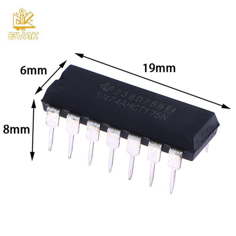 Alittlesetrtu 5 cái / lốc SN74AHCT125N 74AHCT125 74AHCT125N Chip Logic DIP-14 VN