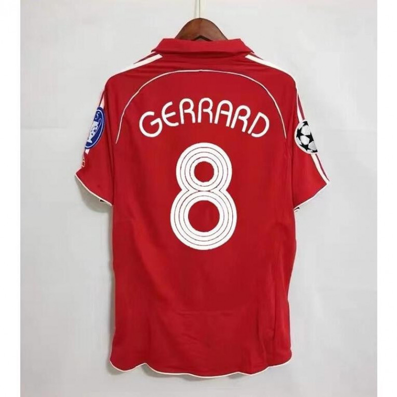 2006-2007 Retro LWP Áo bóng đá sân nhà Áo bóng đá nam TORRES GERRARD