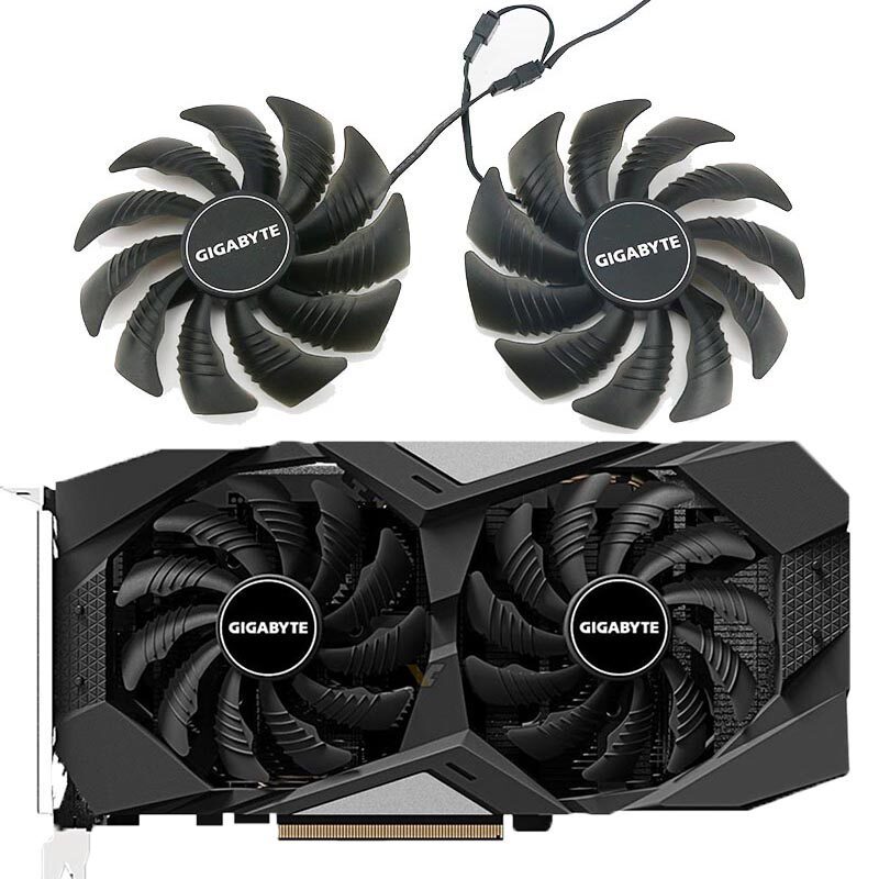 GIGABYTE / GIGABYTE GTX 1650 / GTX 1650 Quạt làm mát Card đồ họa SUPER T129215SU