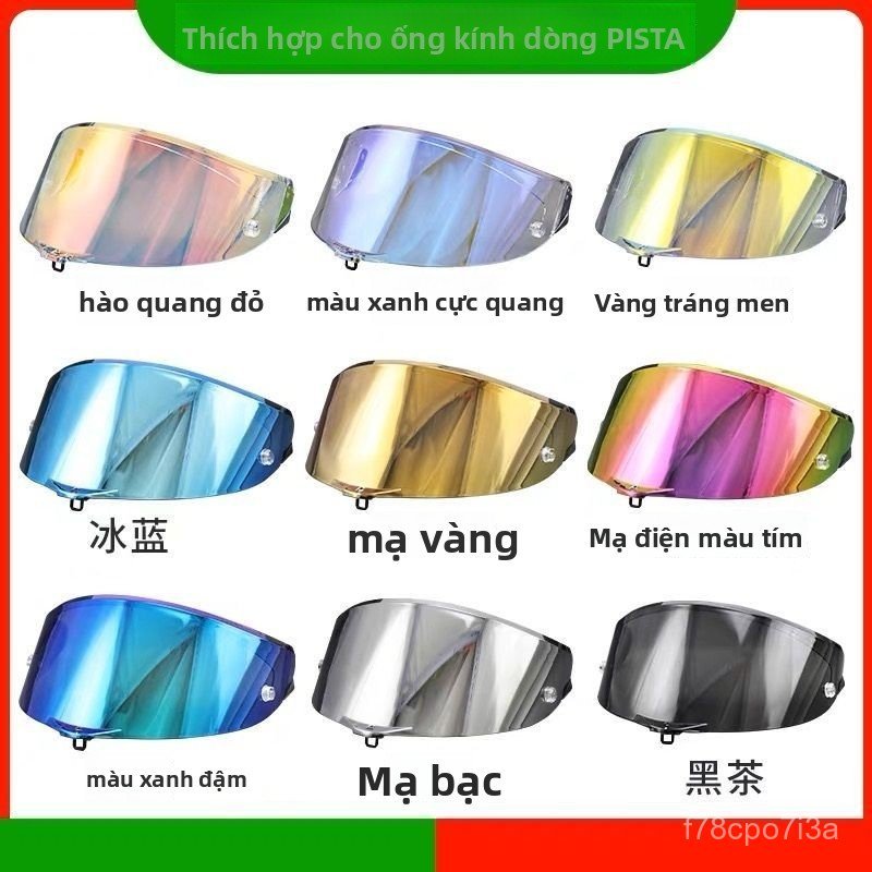 Kính nón bảo hiểm AGV Pista Corsa kính thay thế mũ bảo hiểm fullface đi ngày đêm chống gió màu sắc đ