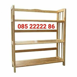 Kệ sách gỗ 80cm - 3 tầng