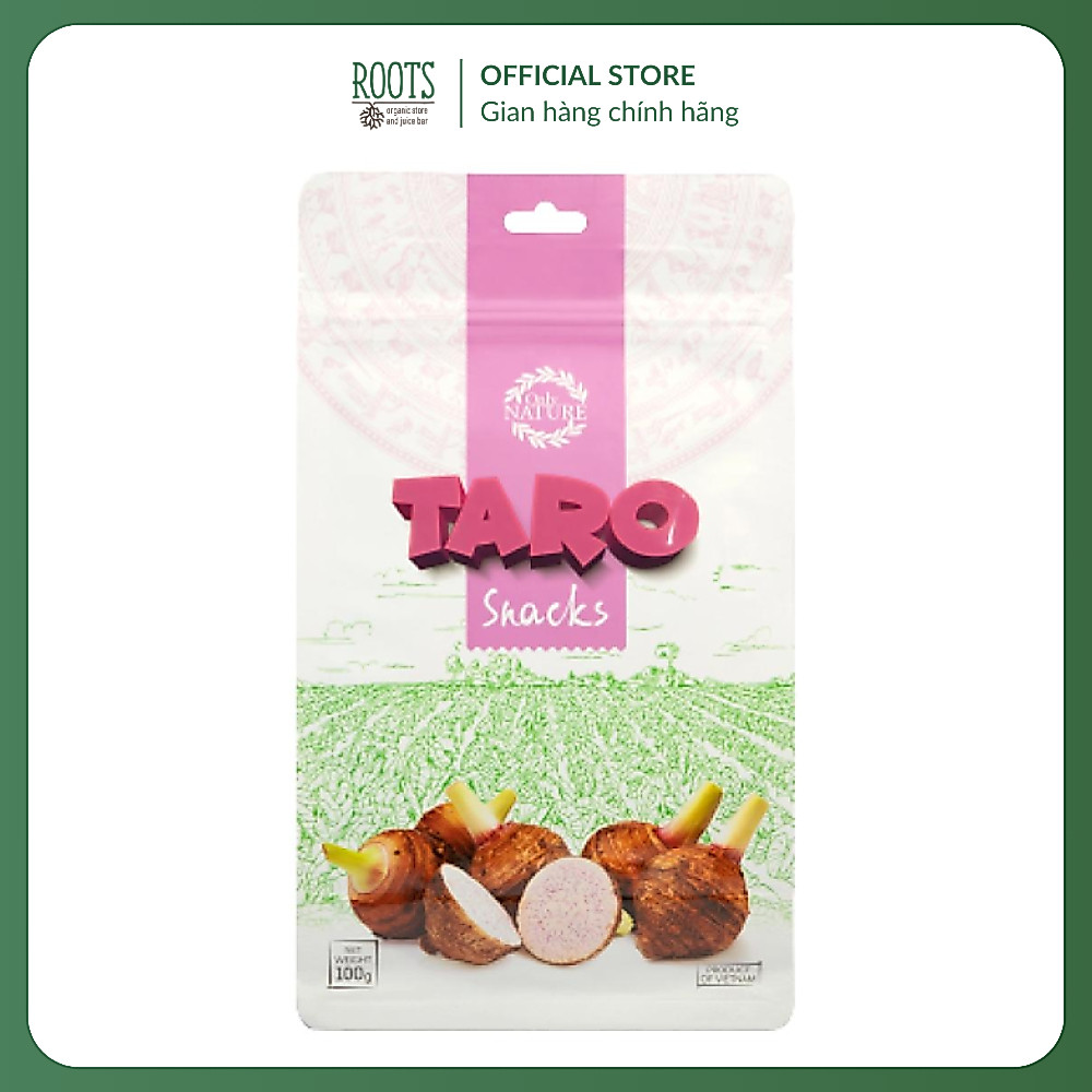 (Ship hỏa tốc) ONLY NATURE - Khoai Môn Sấy, Taro Snacks (100g)