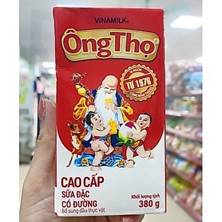 Sữa đặc có đường Ông Thọ hộp giấy cao cấp 380G