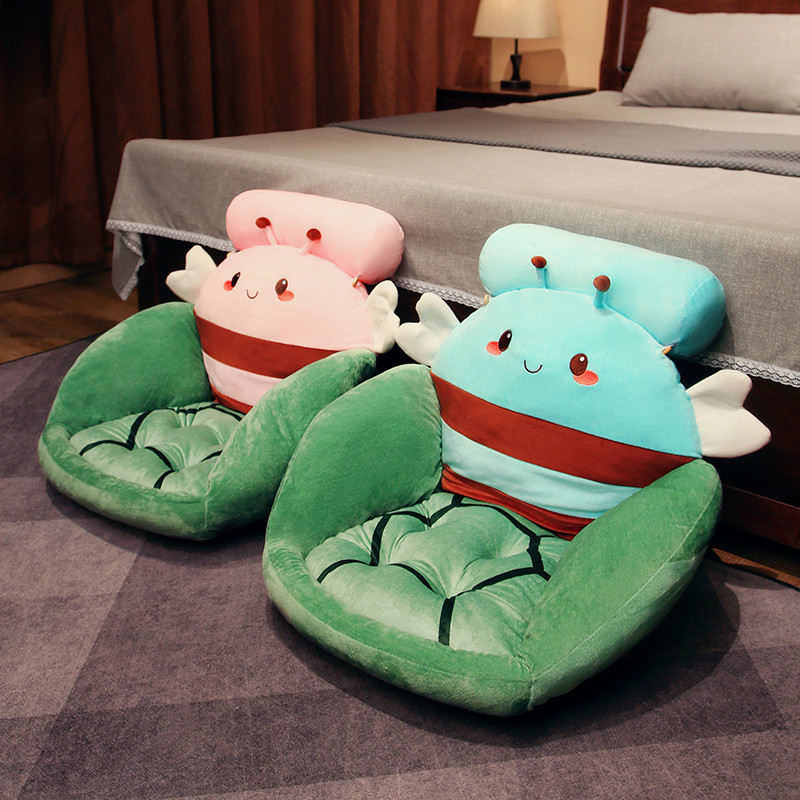 New Product#Turtle Honey ins Feng Cushion Floor Pillow Integrated Mat Japanese Style Lazy Tatami Cha