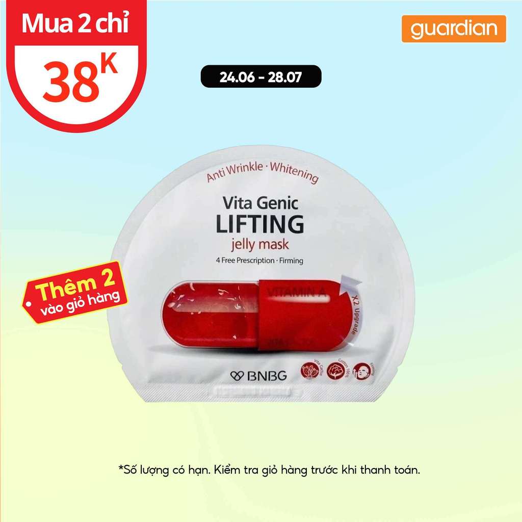 Mặt Nạ Hỗ Trợ Nâng Cơ Và Giúp Săn Chắc Da Bnbg Vita Genic Lifting 30Ml