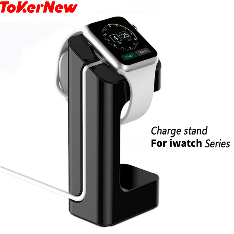 ToKerNew Charge For iWatch stand for iWatch series 6 5 4 3 iWatch 42mm 38mm 44mm 40mm smart watch ac