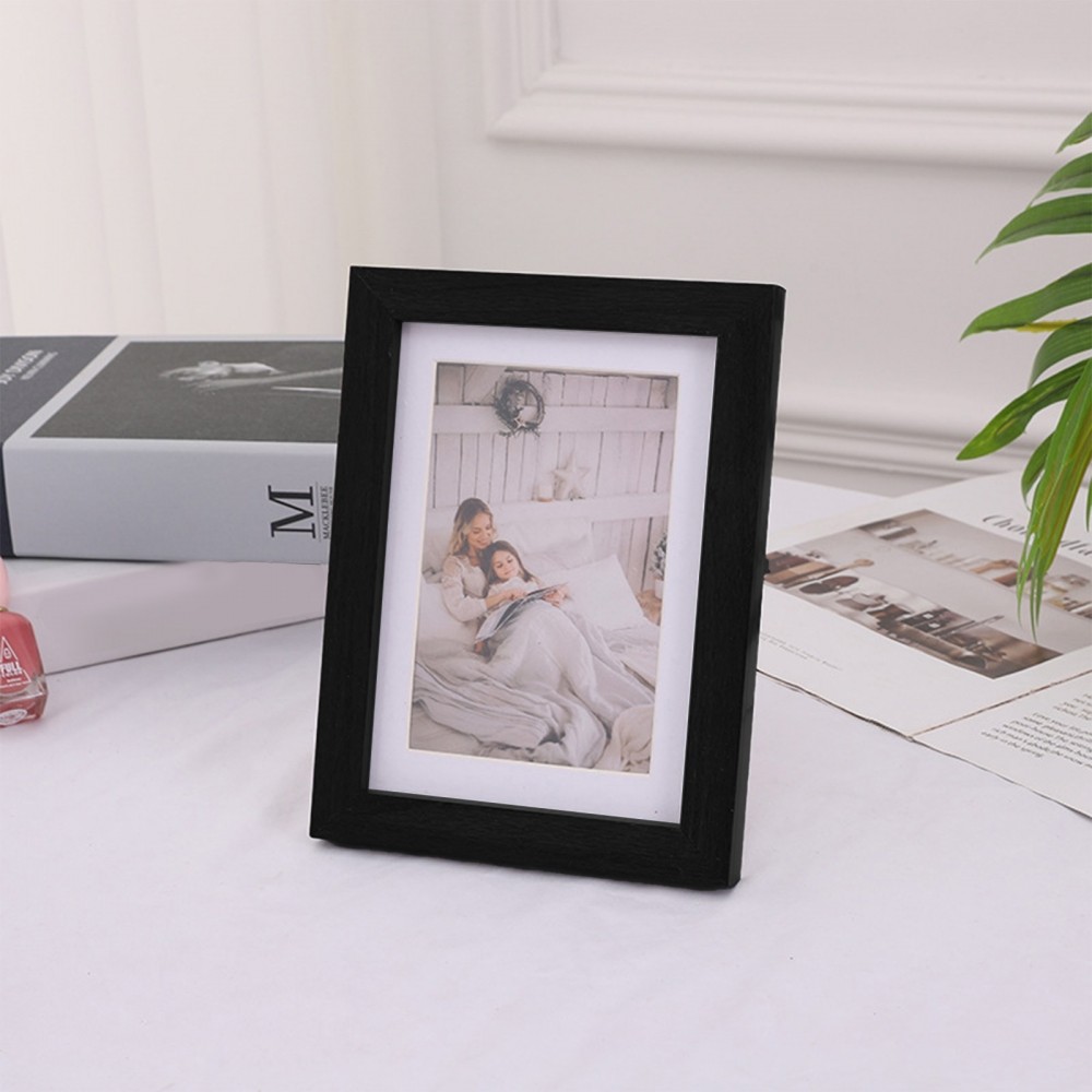 [DOLLDOLL-VN]Photo Frames Black Picture Poster Frame 4x6 Wall Or Tabletop Decoration