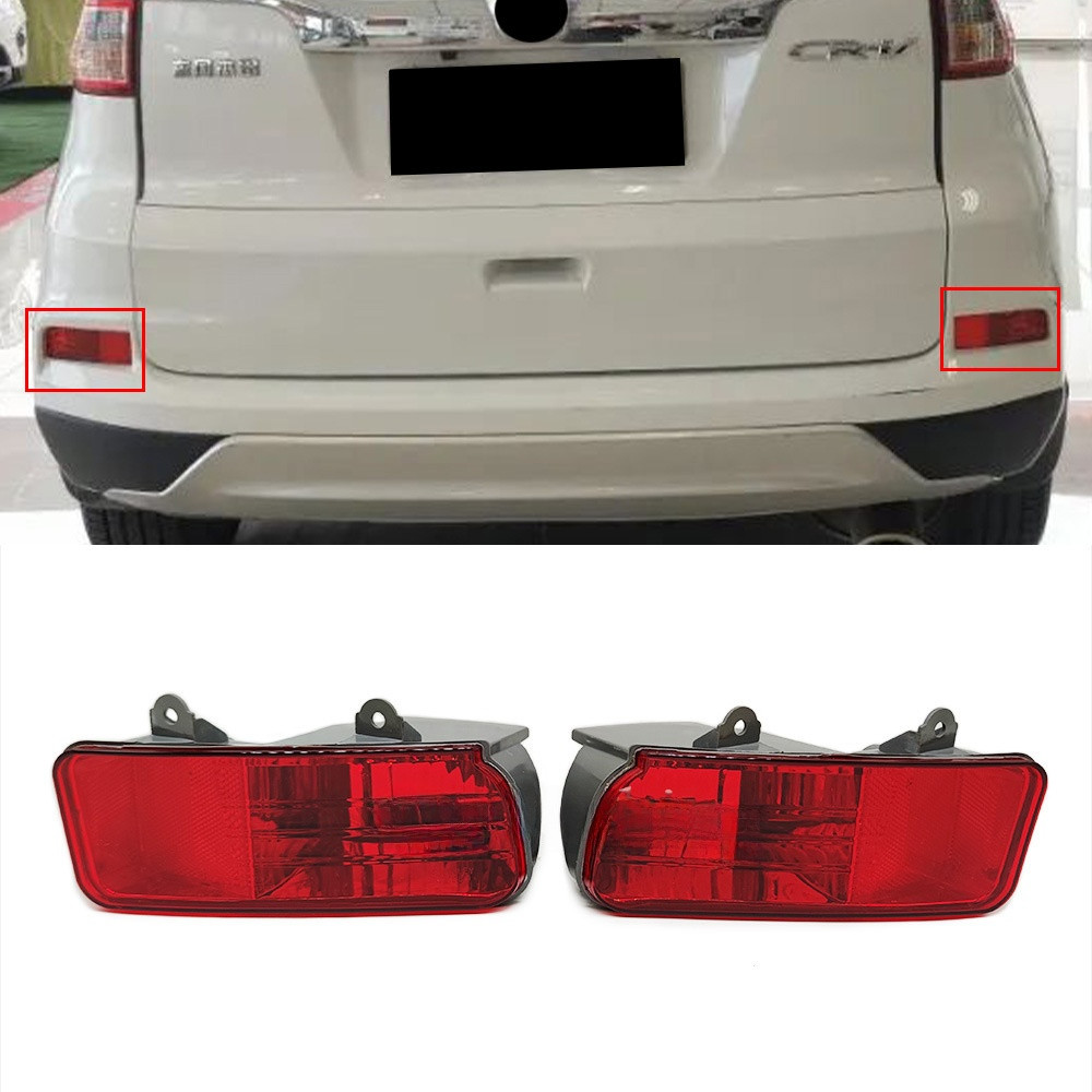 Đèn sương mù cản sau HONDA CRV 2015 2016 Vỏ đèn phản quang cản sau 34550-TFC-H01 / 34500-TFC-H01