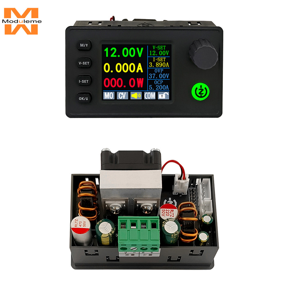 SK150C DC7-36V 8A 150W 1.8 Inch Màn Hình Màu CNC Buck-Boost DC Có Thể Điều Chỉnh Điều Chỉnh Nguồn Đi