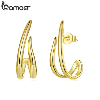 Bông tai nữ vàng zircon nhiều màu - Trang sức thời trang