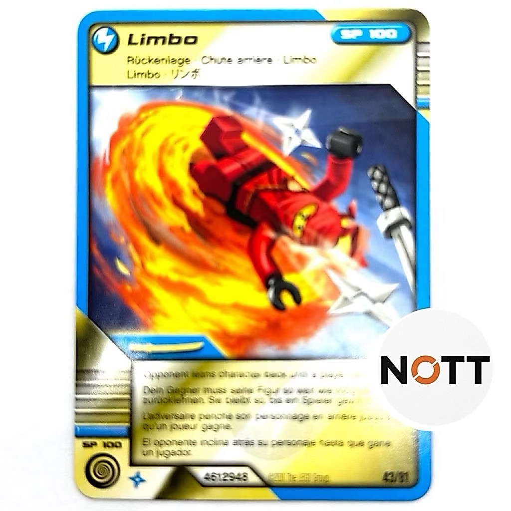 Thẻ chiến đấu Lego Ninjago / Thẻ giao dịch Limbo 43 / 81