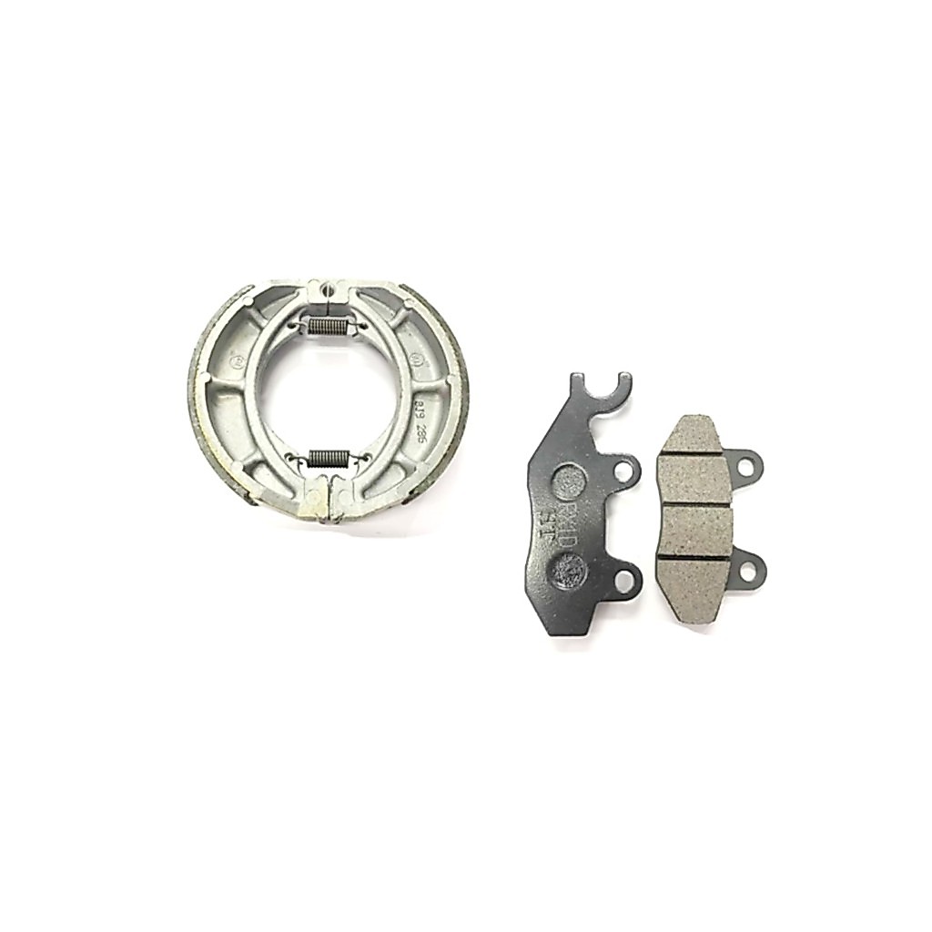 Thích hợp cho Suzuki Xe Máy Jun GR150 / GA150 Phía Trước Phía Sau Má Phanh Đĩa Má Phanh Trống Phanh 