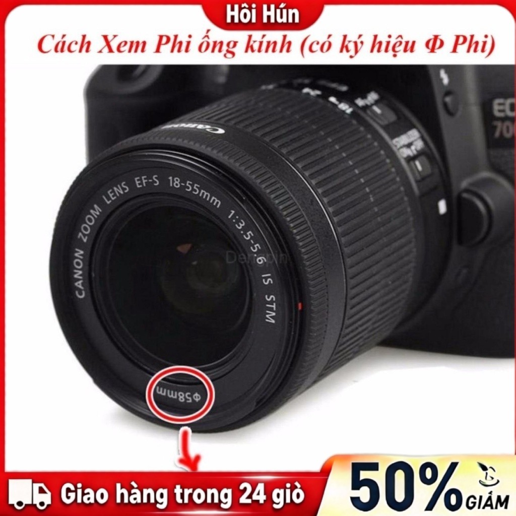 [COD]Kính Lọc Filter Kenko UV cho ống kính máy ảnh - Đầy đủ size 49mm/58mm
