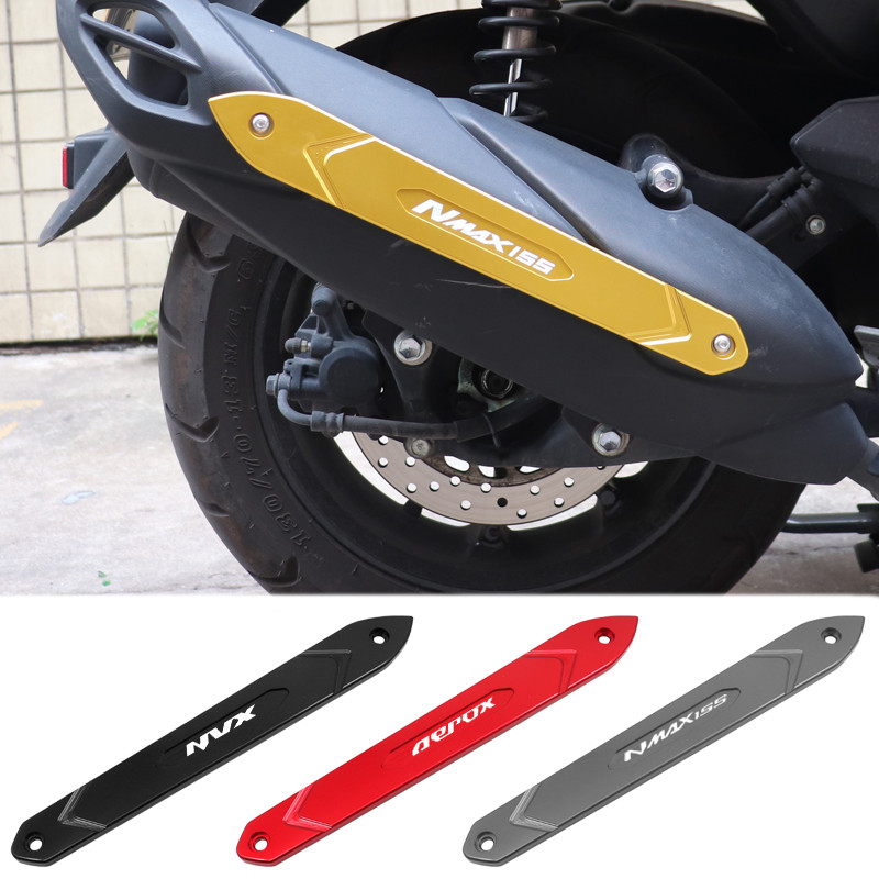 Phụ Kiện Xe Máy Cho YAMAHA NMAX155 NVX155 AEROX155 NMAX NVX AEROX 155 125 Ống Xả Nhiệt Dhield Bảo Vệ