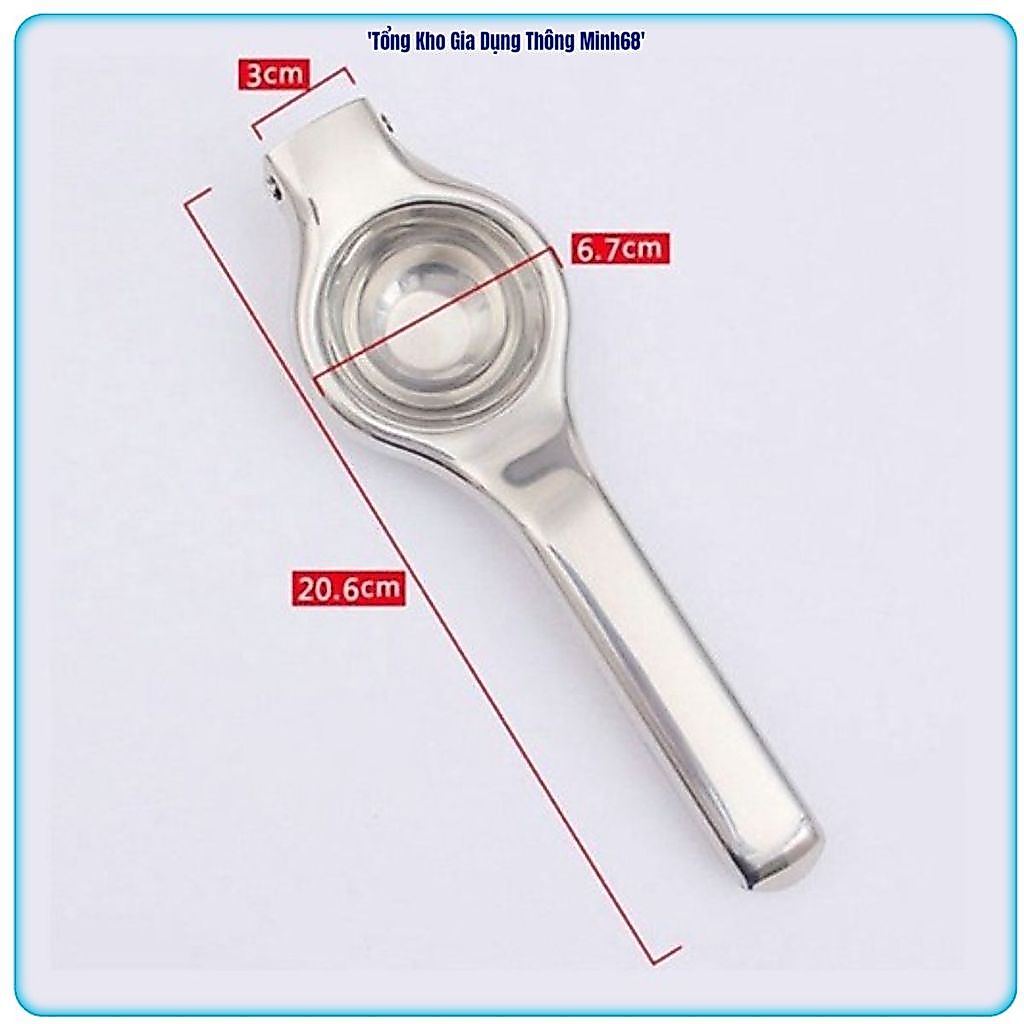 (COMBO 3) DỤNG CỤ VẮT CHANH CAO CẤP, Dụng Cụ Vắt Chanh Inox Không Gỉ, Vắt Cam Quýt, Ép Nước Chanh, D