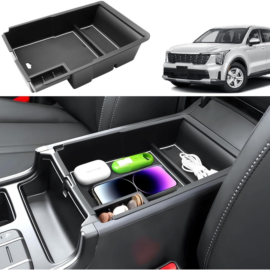 2024 2025 2026 Phụ kiện Sorento Bộ sắp xếp bảng điều khiển trung tâm cho Kia Sorento (Tất cả các tôn