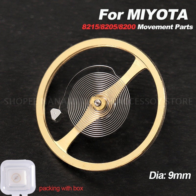 Đồng Hồ Tóc Cân Bằng Bánh Xe Cho MIYOTA 8215 / 8205 / 8200 Bộ Phận Chuyển Động Đồng Hồ Chuyên Nghiệp