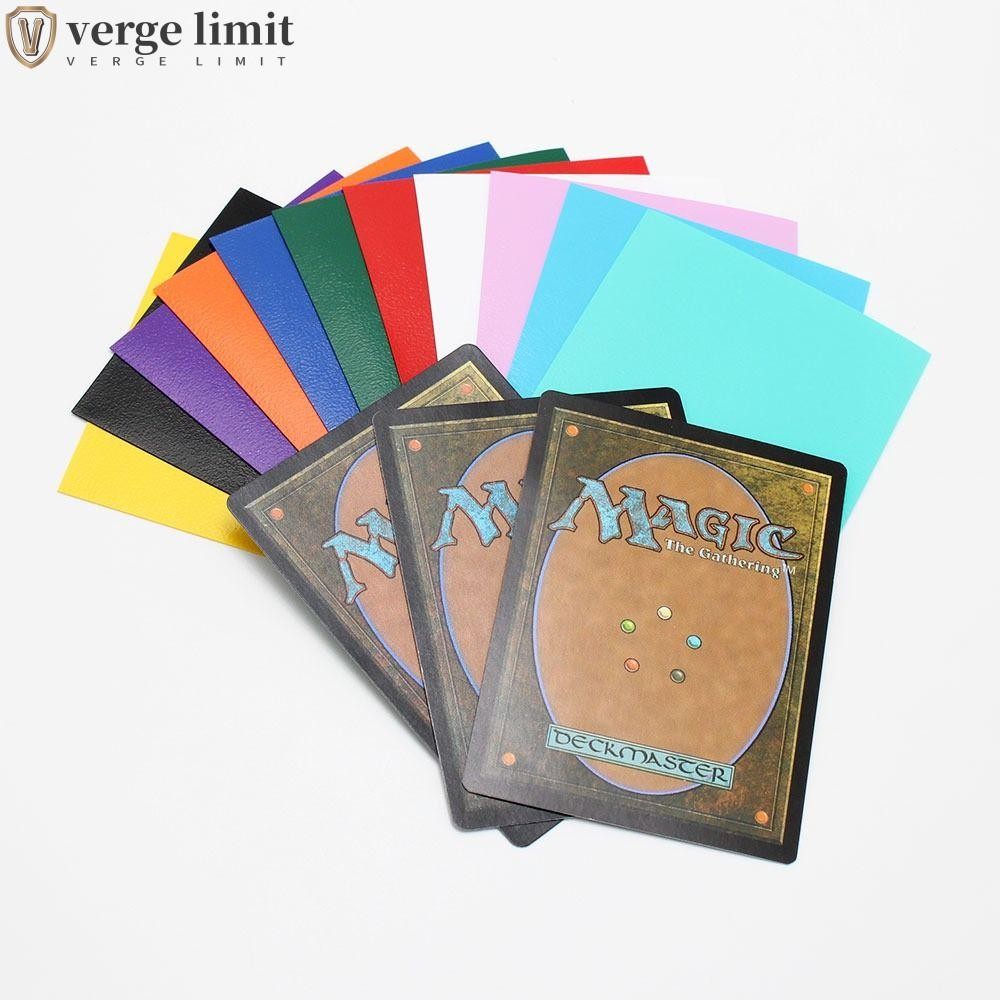 VERGE LIMIT Yugioh Card Holder, Matte Penny Color Trading Card Sleeve, Board Games 66x91mm 100 CÁI Q