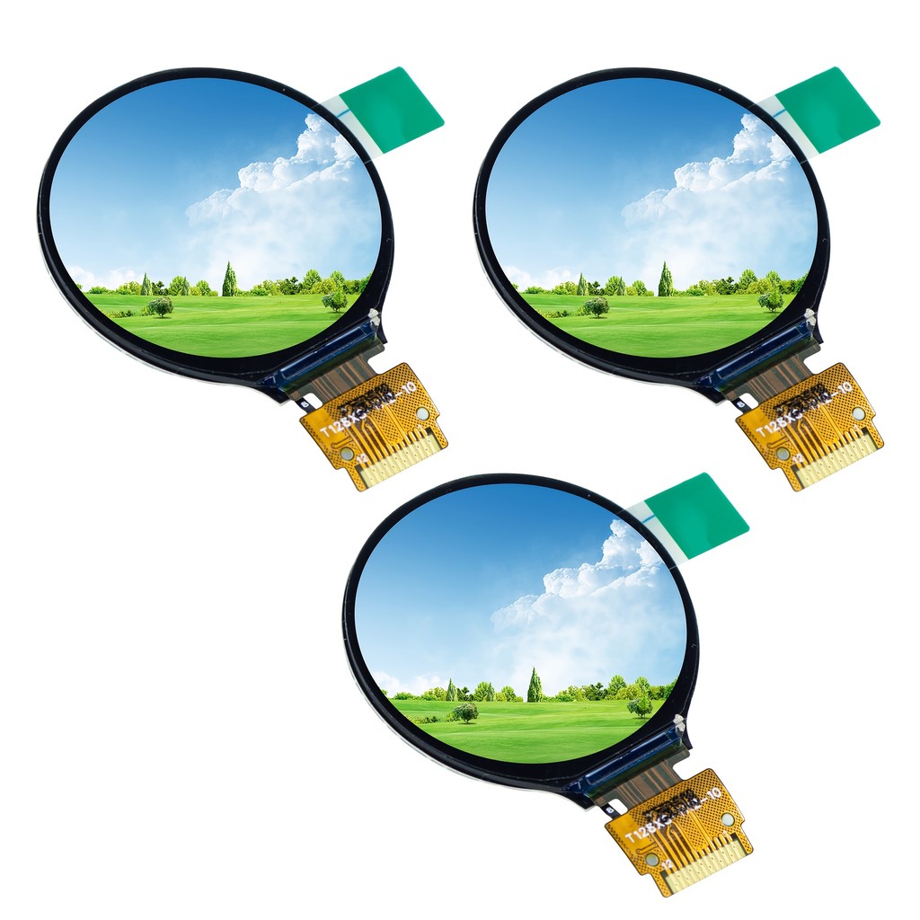 3 Miếng, Màn Hình Tròn TFT 1.28 Inch Mô Đun LCD RGB 240 * 240 GC9A01 Ổ Đĩa 4 Dây Giao Diện SPI 240x2