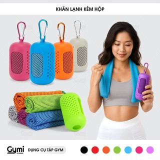  Khăn Lạnh Thể Thao Kèm Hộp - Làm Mát Tức Thì Khô Nhanh Tiện Lợi Mang Theo - Khăn Lạnh 02 
