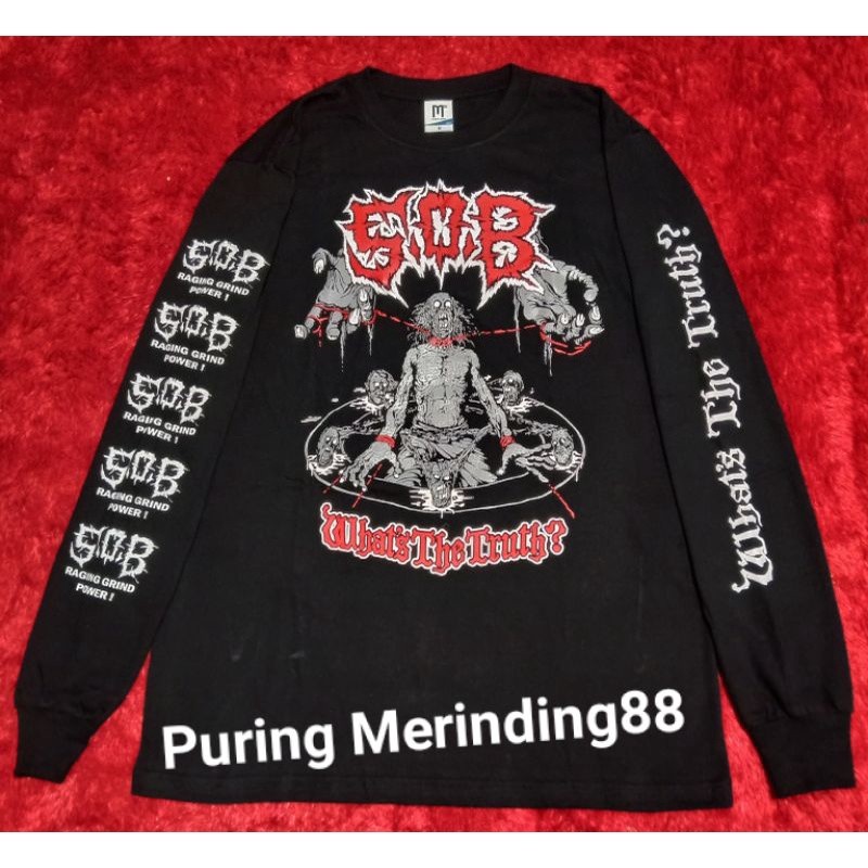 Longsleeve S.o.b - Sự thật là gì? Áo thun Baju Microfiber