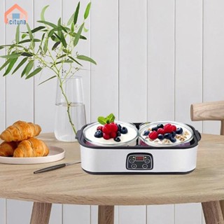 Máy làm sữa chua điện Acutuna dung tích 1400ml và thời gian có thể điều chỉnh cho sữa chua DIY