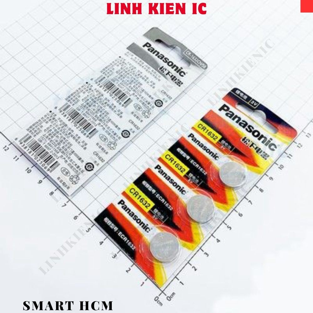 [2 Cái]- Pin CR1632 3V Panasonic Smart. HCM City
