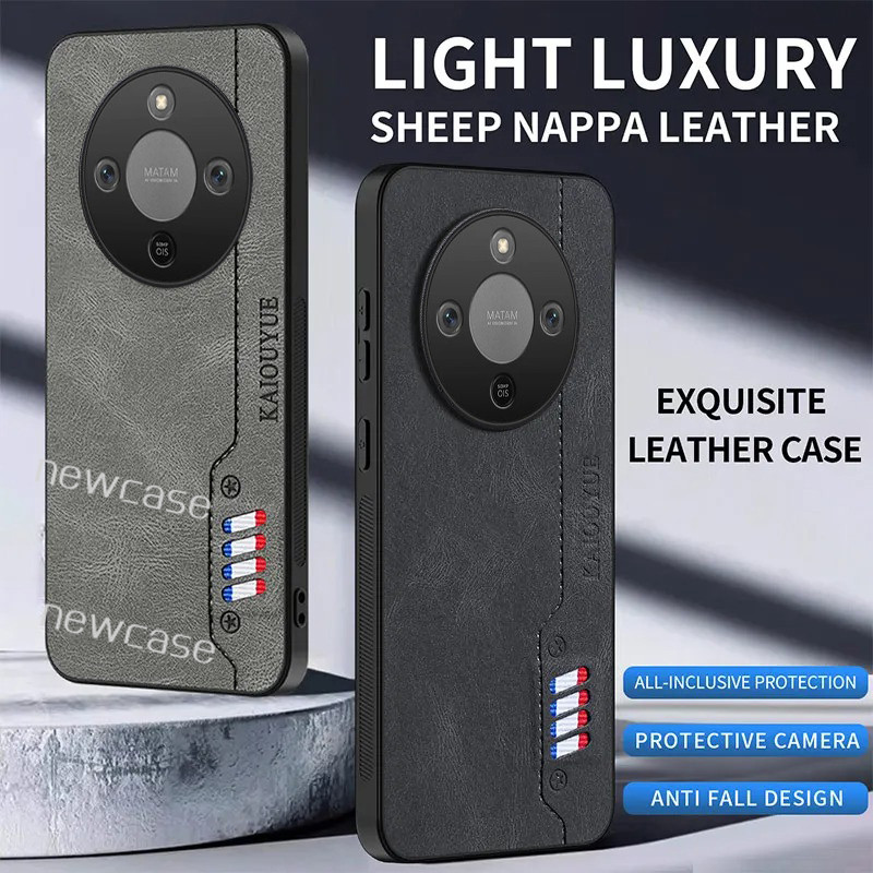Vỏ Da Cừu Nappa Da Nhẹ Cho Honor X9D X9C 5G 2025 HonorX9D HonorX9C X9 D C X 9D 9C Vỏ Điện Thoại Mờ C