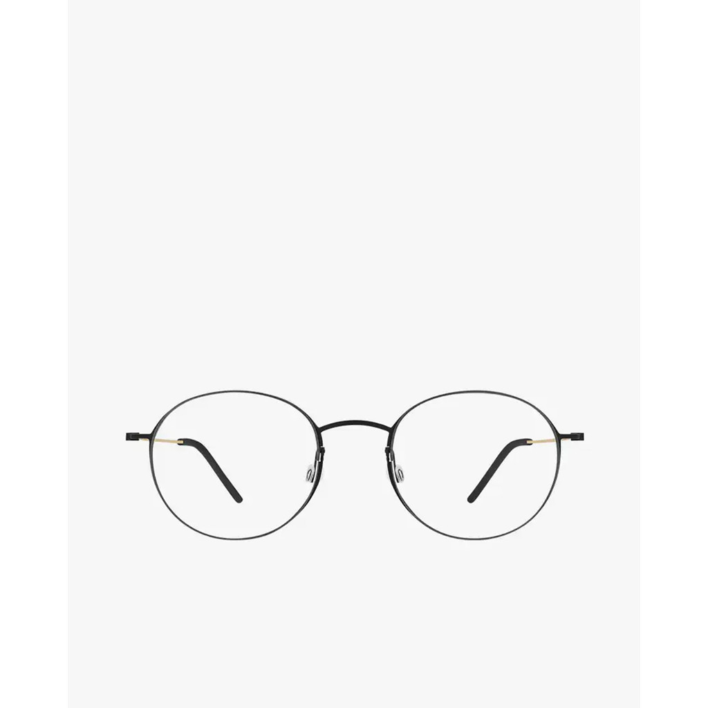 MUJOSH - Gọng kính tròn unisex bản mảnh MJ11FM1180-BKC2