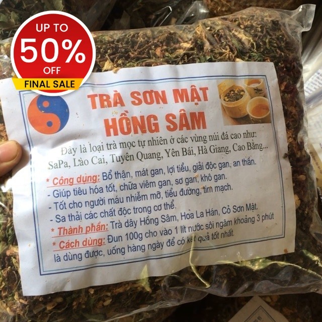 trà sơn mật hồng sâm loại đặc biệt