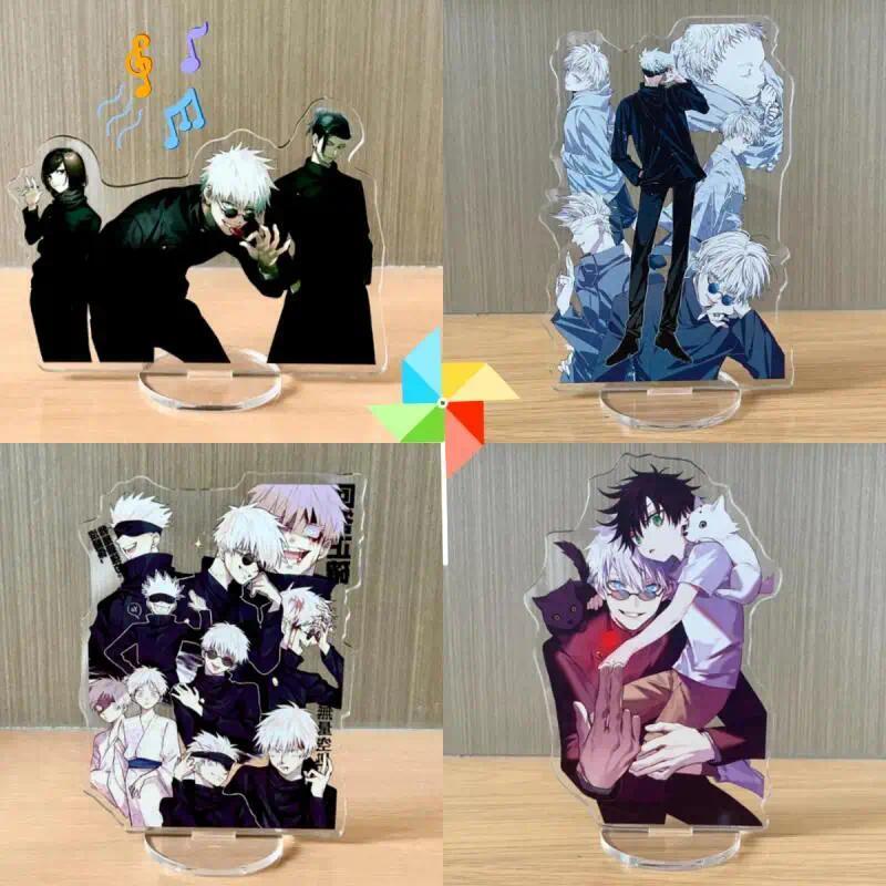 Anime Mica standee for Jjk Shoko Ieiri Satoru Gojo Suguru Geto Megumi Fushiguro Self-Made Mica Giá đ