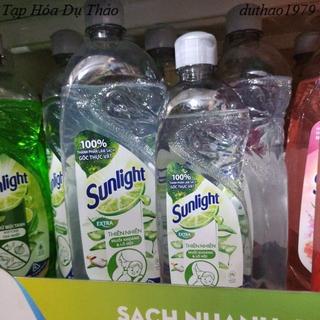 Nước rửa chén Sunlight hương thiên nhiên Chai 382ml/717ml