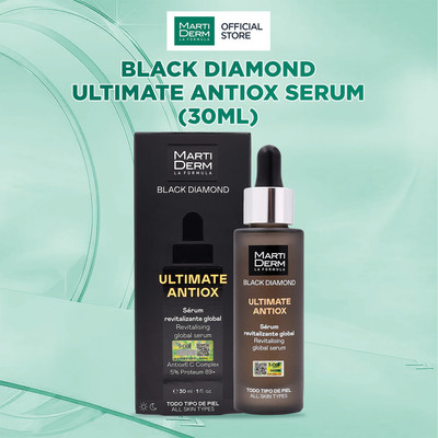 Tinh Chất Chống Oxy Hóa, Ngừa Lão Hóa Da - MartiDerm Black Diamond Ultimate Antiox Serum
