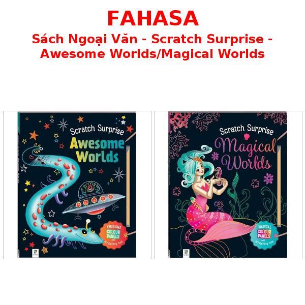 Sách Ngoại Văn - Scratch Surprise - Awesome Worlds/Magical Worlds