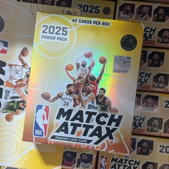 Qun Clear Stock Topps Star NBA2025MatchAttax Card Game Năng lượng 10 Phiên bản