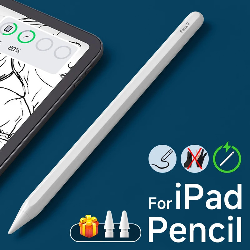 Dành Cho Apple Pencil Sạc Không Dây Palm Rejectus Bút Cho iPad Air 4 5 Pro 11 12.9 Mini 6 Phụ Kiện C